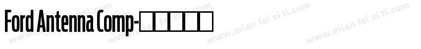 Ford Antenna Comp字体转换